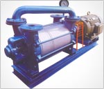 DOUBLE STAGE WATER RING VACUUM PUMPS